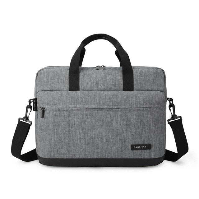 BAGSMART 15.6 Inch Laptop Briefcase Bag Handbag Nylon Briefcase Office Bags Business Computer Bags Blue